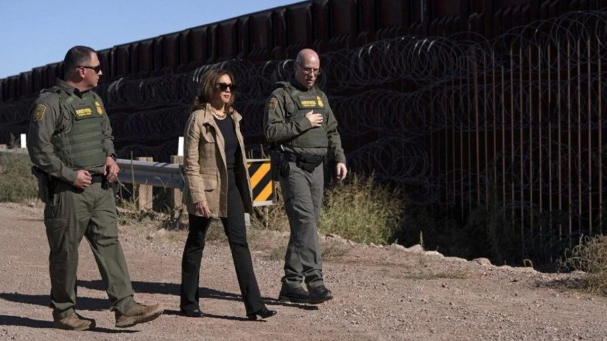 Kamala Harris, Meksika sınırında: Güvenlik artacak