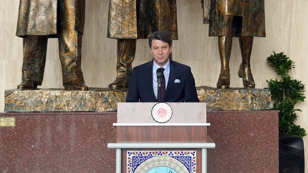 Bakırköy Adliyesi’nde veda töreni