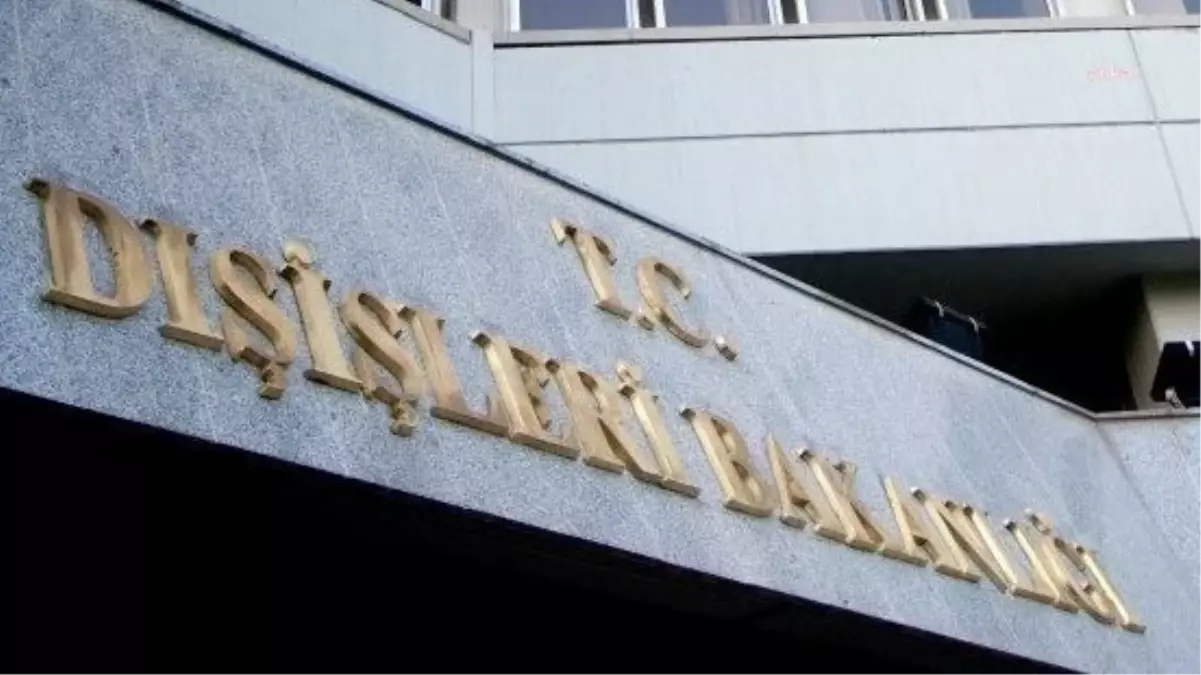 Dışişleri Bakanlığı’ndan ABD’ye Taziye