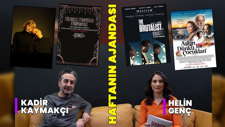 The Brutalist ve Aşkın Dünkü Çocukları sinemada, Eğlenceli Cinayetler Kumpanyası tiyatroda!