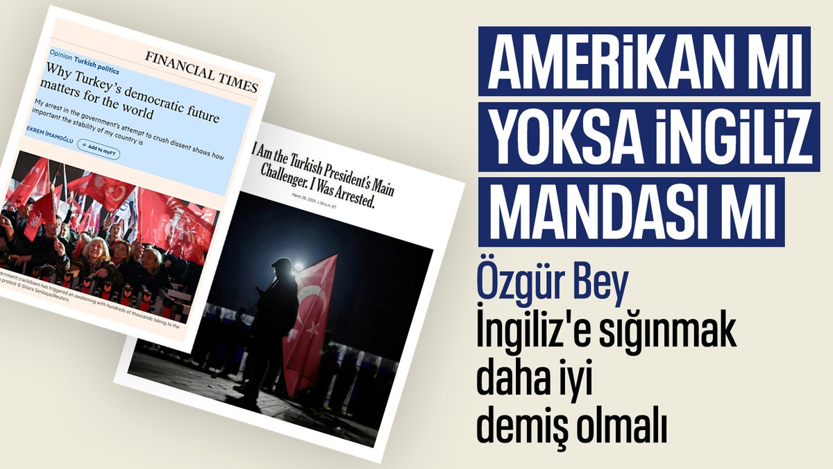 Özgür Özel’den sonra İngilizlere Türkiye’yi şikayet sırası Ekrem İmamoğlu’nda